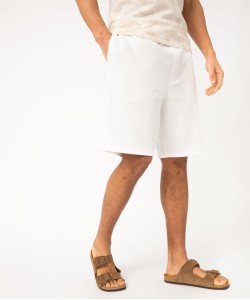 Bermuda en maille avec ceinture ajustable homme